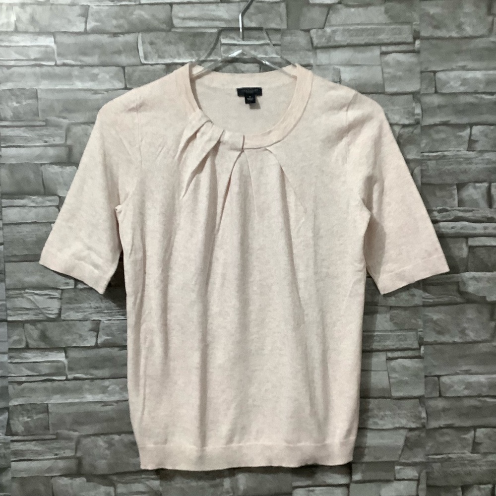 LOFT knitted Light Pink Top Size M ((W403)